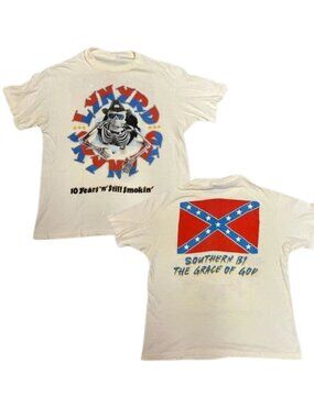 Lynyrd Skynyrd 1988 Tour Double Sided Concert T-Shirt